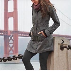 Athleta Rainfall Jacket in Jasper Green